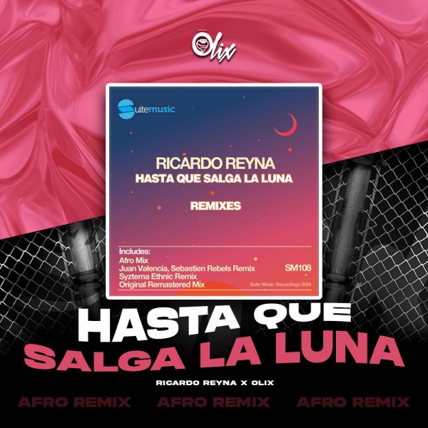 Ricardo Reyna - Hasta Que Salga La Luna - OlixDJ - Afro Remix - 124Bpm