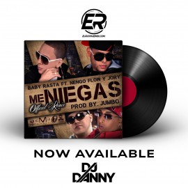 Baby Rasta Y Gringo Ft Varios Art - Me Niegas Remix - DJ DANNY - Reggaeton - Intro Acapella Break & Chorus - 2 Versions - 87Bpm