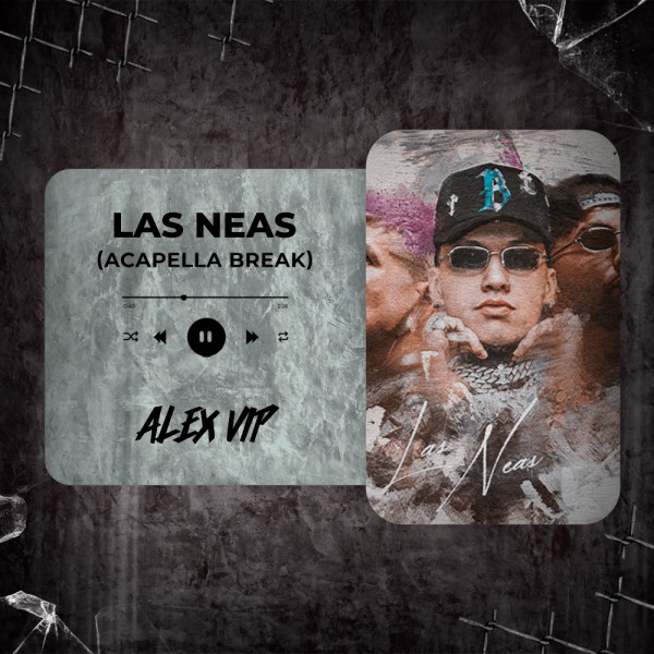 Justin Quiles, Lenny Tavarez, Blessd - LAS NEAS (Alex Vip Acapella Break) 95 BPM