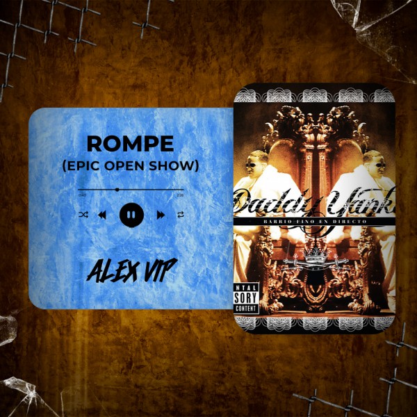 Daddy Yankee - Rompe (Alex Vip EPIC OPEN SHOW) 90 BPM