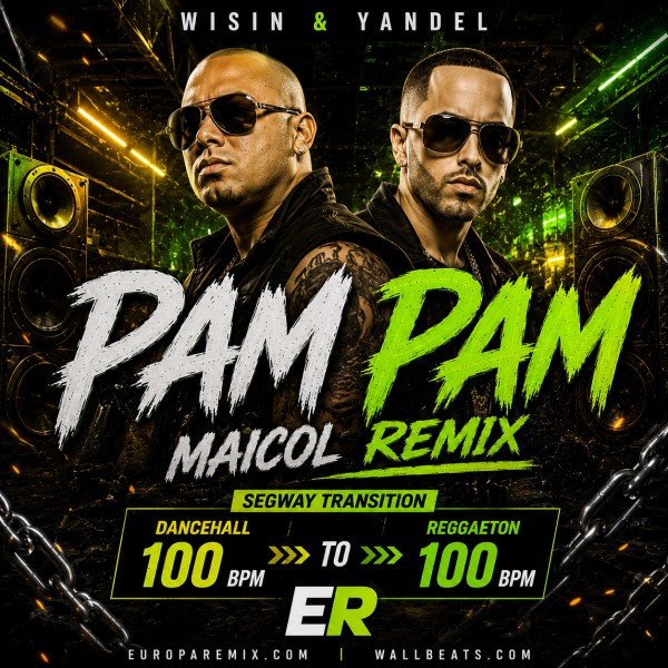 Wisin & Yandel - Pam Pam - MAICOL REMIX - Segway Transition Dancehall To Reggaeton 100BPM - ER