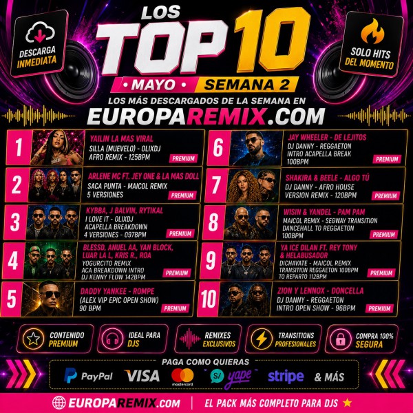 TOP 10 - MAYO SEMANA 2