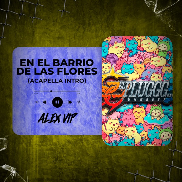 Yung Beef, Xiyo, Fernandezz - EN EL BARRIO DE LAS FLORES (Alex Vip Acapella Intro) 88 BPM