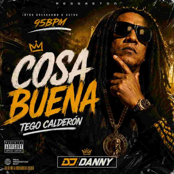Tego Calderón - Cosa Buena - DJ DANNY - Intro BreakDown & Outro - 2 Versions - 95Bpm