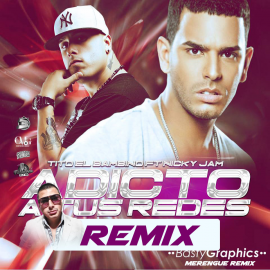 Tito El Bambino Ft Nicky Jam - Adicto a Tus Redes Remix - DJ Kenny Flow - Original Merengue Version - 119BPM - ER