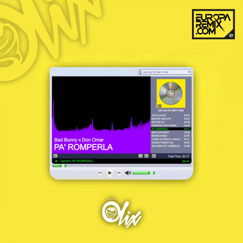 Bad Bunny, Don Omar x Olix - Pa Romperla - OlixDJ - Afro Moombahton Remix - 100Bpm