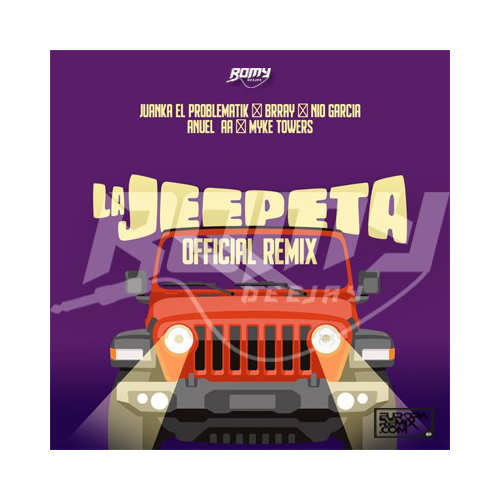 Nio Garcia x Anuel AA x Outros - La Jeepeta (Remix) - Intro Outro - Hype Acapella - 092BPM - DJ Romy