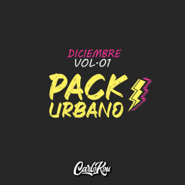 Pack Urbano Diciembre Vol. 01 - 6 Edits - Extendeds & Breaks - DJ CARLO KOU