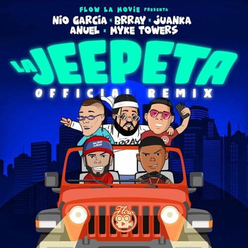 Anuel AA, Myke Towers, Nio García - La Jeepeta - Starter ACAPELLA Redrums Remix - DJ C-MixX - 96 BPM 