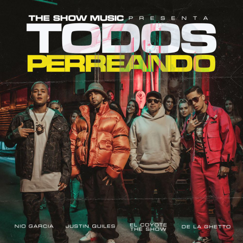 El Coyote Ft. Nio, Justin Q & De La Ghetto - Todos Perreando - 2 Versiones - Open Show & Break - DJ CARLO KOU