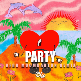 Bad Bunny x Rauw Alejandro x Olix - Party - OlixDJ - Afro Moombahton Remix - 100Bpm