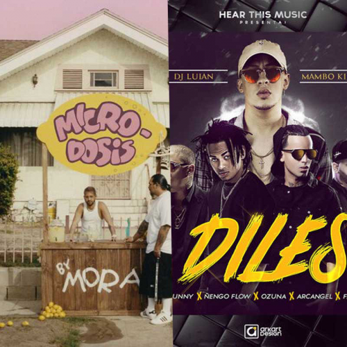 Mora & Jhay Cortez x Bad Bunny - Diles x Memorias - 2 Vers - Aca & Mashup - DJ CARLO KOU