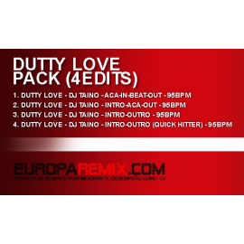 Dutty Love - Pack (4Edits)