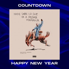 Bad Bunny - PERRO NEGRO - Countdown Happy New Year - 96 BPM - Alex Vip