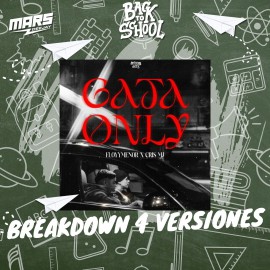 FloyyMenor FT Cris MJ - GATA ONLY- 4 Versiones - BreakDown Acapella - DJ MARS - ER