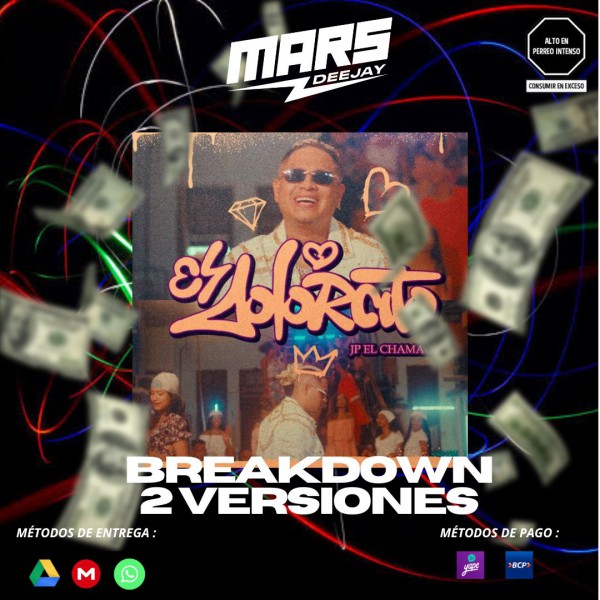 JP el Chamaco - El Dolorcito - 2 versiones - BreakDown Acapella - DJ MARS - ER