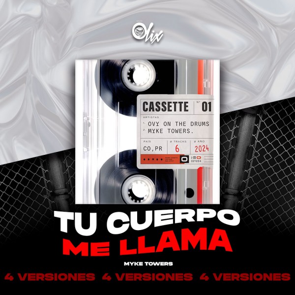 Myke Towers - Tu Cuerpo Me Llama - OlixDJ - Acapella BreakDown & DIRECT 4 VERSIONES