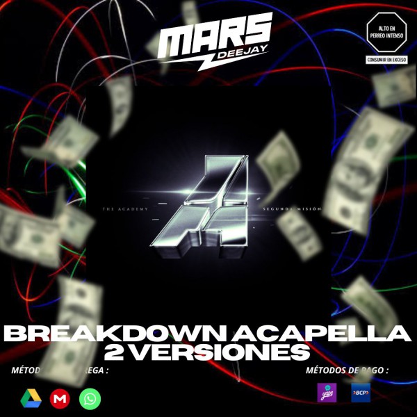 The Academy Ft. Zion  - Señorita - 2 versiones - BreakDown Acapella - DJ MARS - ER