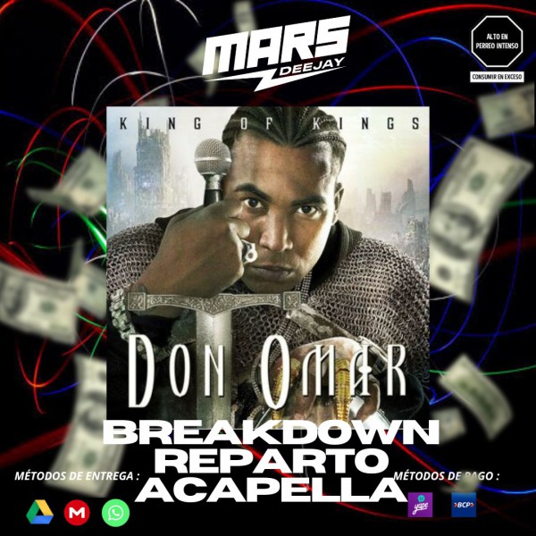 Don Omar - Sailó el Sol - BreakDownReparto Acapella - DJ MARS - ER