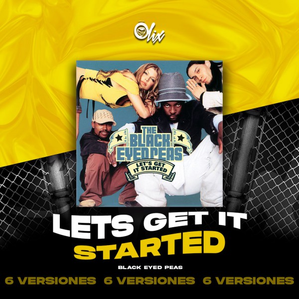 Black Eyed Peas - Let’s Get It Started - OlixDJ - Acapella BreakDown 6 VERSIONES