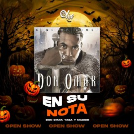 Don Omar, Yaga & Mackie - En Su Nota - OlixDJ - OPEN SHOW HALLOWEN - 096Bpm