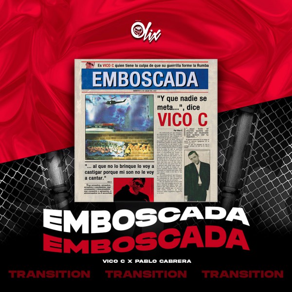 Vico C x Pedro Cabrera - Emboscada - OlixDJ - Transition Redrums - 095-128Bpm