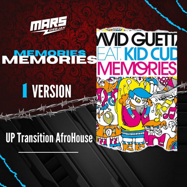 David Guetta ft. Kid Cudi - Memories - UP Transition To Afro House - DJ MARS - 100 - 128Bpm David Guetta ft. Kid Cudi - Memories - UP Transition To Afro House - DJ MARS - 100 - 128Bpm
